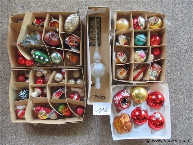 Kerstballen - afbeelding 1 van  6