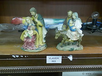 Kerstbeelden in hars - afbeelding 1 van  1