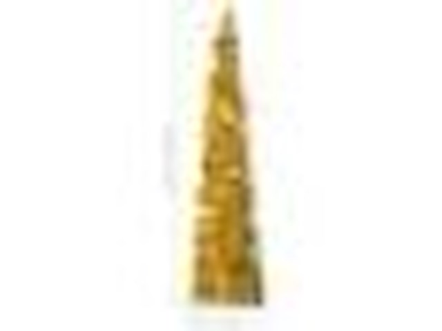 Kerstboom - goud - afbeelding 2 van  3