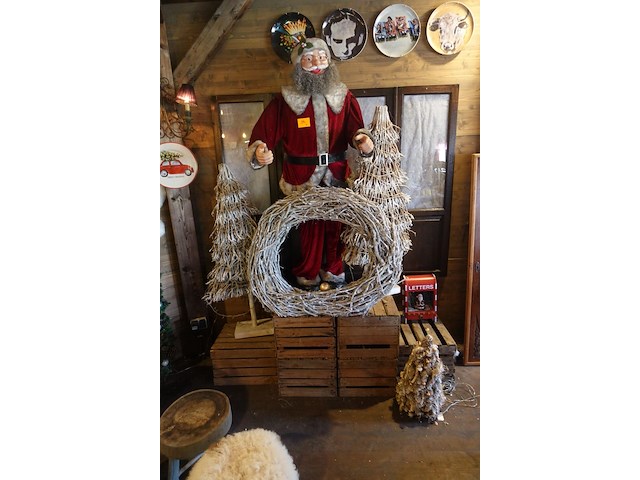 Kerstman & deco - afbeelding 1 van  6
