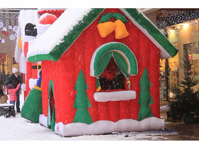 Kersttent - 3m x 3m x 4m - afbeelding 4 van  7