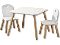 Kesper® kindertafel met 2 stoelen, wit - afbeelding 2 van  6