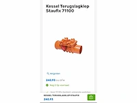 Kessel terugslagklep staufix 71100 - afbeelding 3 van  4