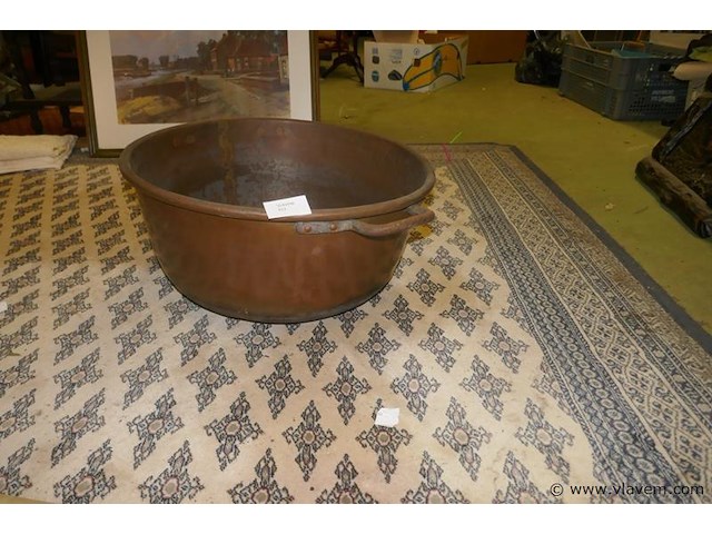 Ketel in koper - afbeelding 1 van  1