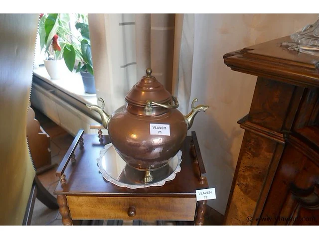 Ketel in koper - afbeelding 1 van  1