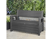 Keter® 2-in-1 tuinbank - 227l met geïntegreerde kussendoos - afbeelding 2 van  6