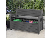 Keter® 2-in-1 tuinbank - 227l met geïntegreerde kussendoos - afbeelding 3 van  6