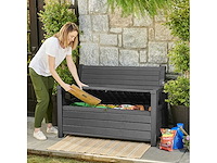 Keter® 2-in-1 tuinbank - 227l met geïntegreerde kussendoos - afbeelding 4 van  6