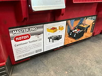 Keter cantilever gereedschapskoffer (6x) - afbeelding 2 van  10