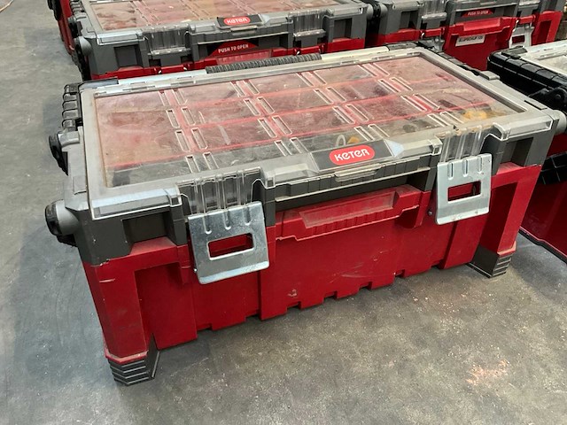 Keter cantilever gereedschapskoffer (6x) - afbeelding 10 van  10