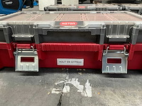 Keter cantilever gereedschapskoffer met inhoud (5x) - afbeelding 2 van  13