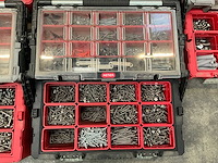 Keter cantilever gereedschapskoffer met inhoud (5x) - afbeelding 7 van  13