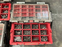 Keter cantilever gereedschapskoffer met inhoud (5x) - afbeelding 10 van  13