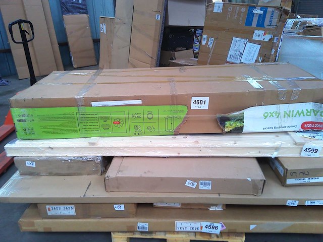Keter darwin 46 hars tuinschuur grijs dikte 16 mm, 2,2 m² - afbeelding 5 van  5