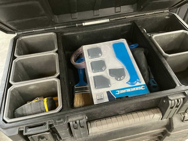 Keter gereedschapskoffer (3x) op trolley - afbeelding 5 van  6