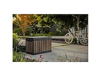 Keter® kentwood opslagdoos, 190 l, weerbestendig en uv-bestendig, ca. 82,3 x 45 x 57 x 7 cm - afbeelding 4 van  6