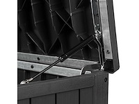 Keter lineus 643l resin tuindoos - grijs - afbeelding 5 van  9