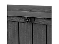 Keter lineus 643l resin tuindoos - grijs - afbeelding 6 van  9