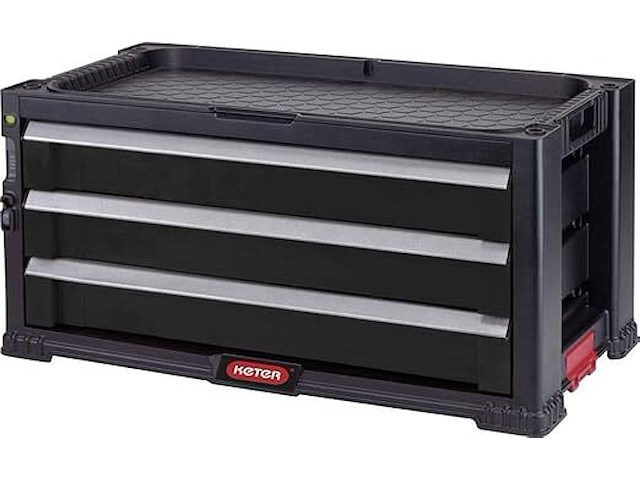 Keter opzet met 3 laden - afbeelding 1 van  5