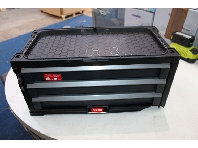 Keter opzet met 3 laden - afbeelding 2 van  5