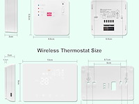 Ketotek slimme draadloze thermostaat - afbeelding 2 van  7