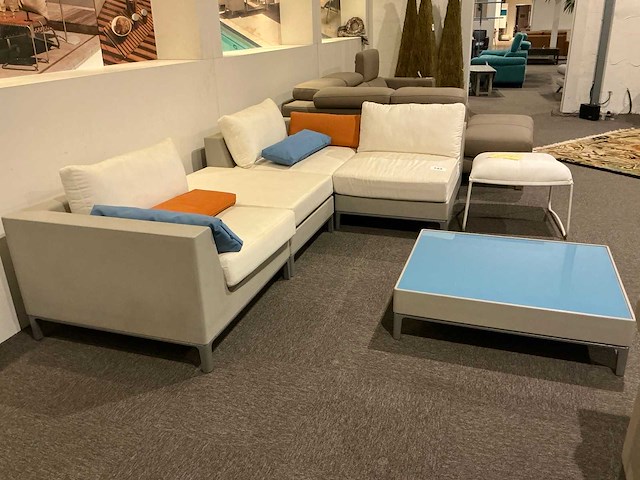 Kettal-manhattan 5-delige sofa-opstelling - afbeelding 1 van  9