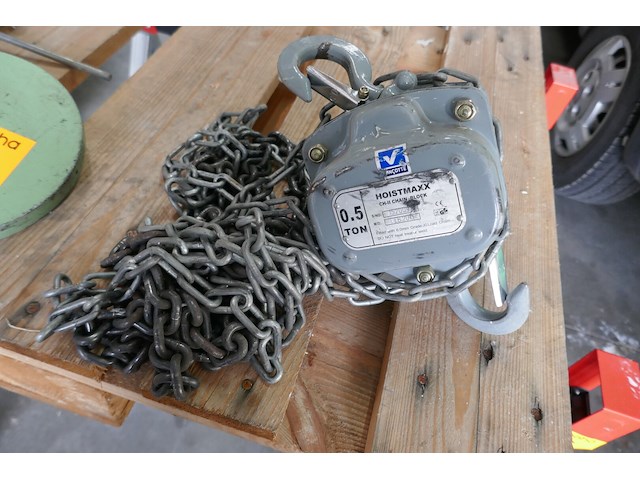 Kettingblok + lasspiegel - afbeelding 2 van  4