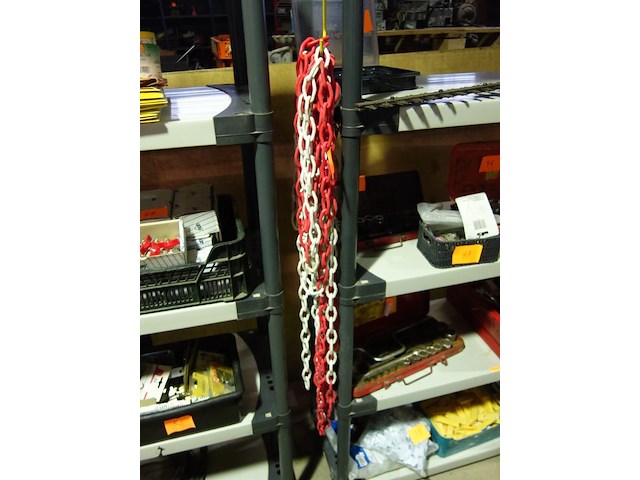 Kettingen wit/rood - afbeelding 1 van  1