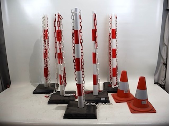 Kettingpalen (x5) - afbeelding 1 van  3