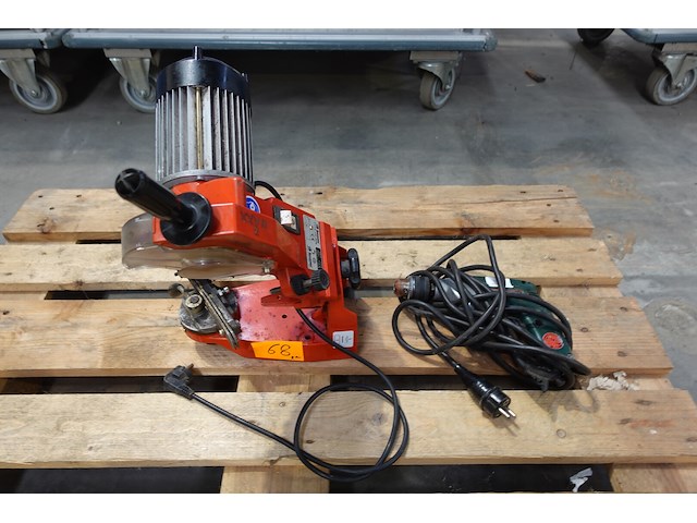 Kettingslijper + boormachine - afbeelding 1 van  6