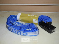 Kettingslot met sleutel - afbeelding 1 van  2