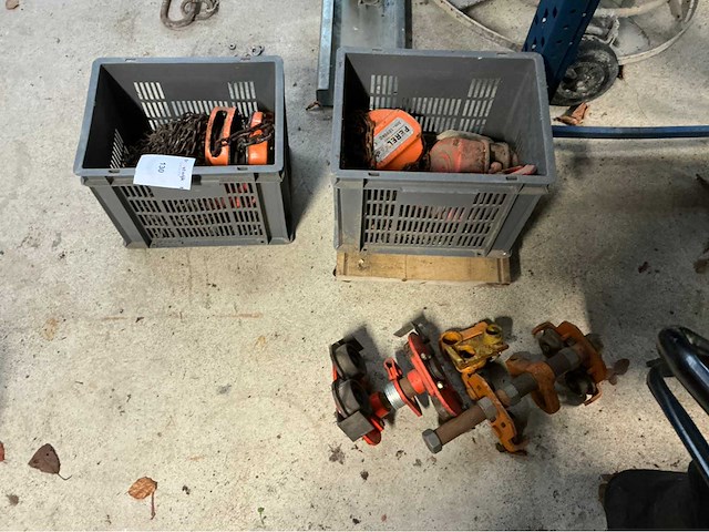 Kettingtakel (4x) - afbeelding 1 van  6