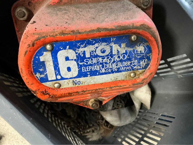 Kettingtakel (4x) - afbeelding 3 van  6