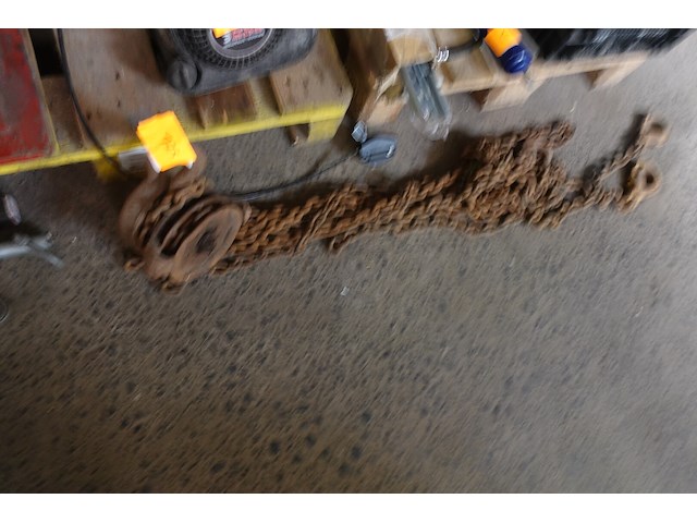 Kettingtakel met 3 haken - afbeelding 1 van  3