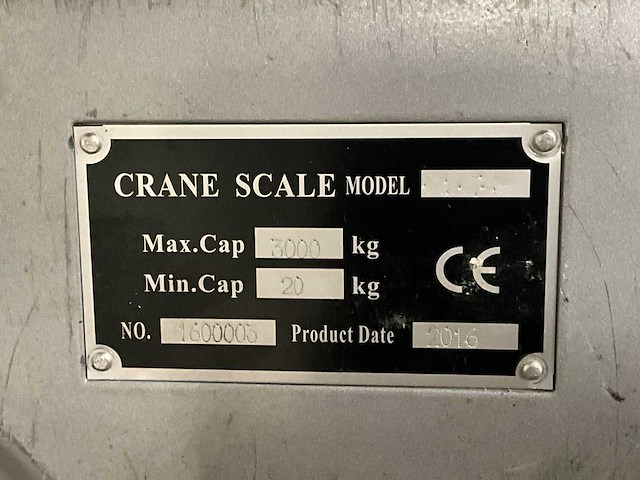 Kettingtakels (3x) en kraanweegschaal - afbeelding 3 van  6