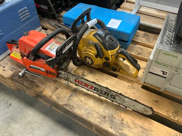 Kettingzaag (2x) - afbeelding 1 van  5