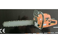 Kettingzaag kraftworld 52cc 45cm easy starter (10x) - afbeelding 1 van  2