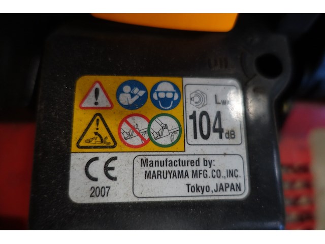 Kettingzaag maruyuama - afbeelding 5 van  5