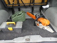 Kettingzaag met accessoires