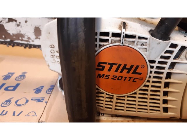 Kettingzaag stihl ms 201tc - afbeelding 2 van  3