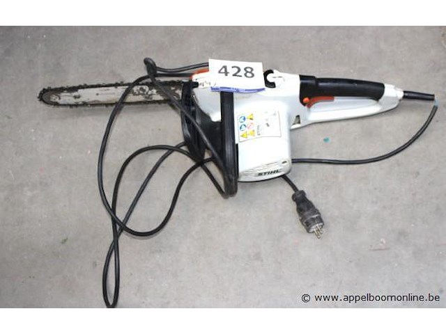 Kettingzaag stihl mse 190c, werking niet gekend - afbeelding 1 van  3