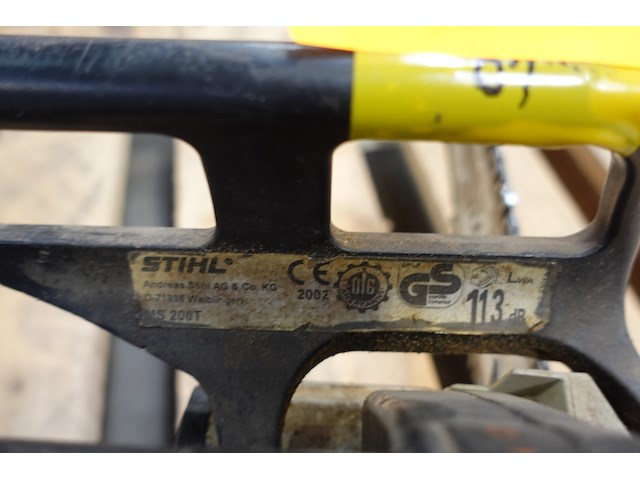 Kettingzaag stihl - afbeelding 6 van  6