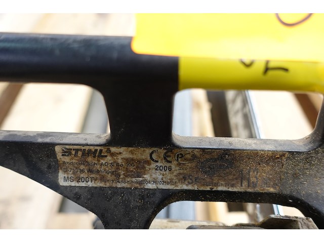 Kettingzaag stihl - afbeelding 6 van  7