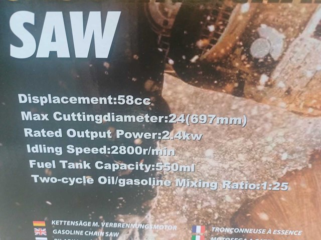 Kettingzaag - afbeelding 2 van  5