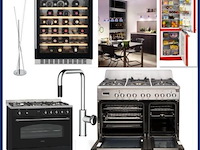 Keuken toestellen - verlichting - consumenten goederen- landen