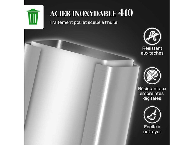 Keukenbak 2 vakken van 2 x 30l - afbeelding 4 van  6