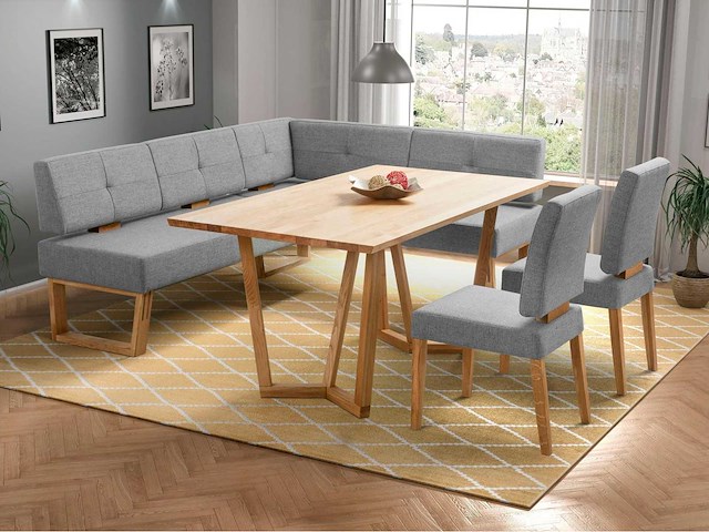 Keukenbank met massief houten frame - afbeelding 1 van  8