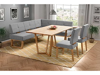 Keukenbank met massief houten frame - afbeelding 4 van  8