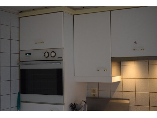 Keukenblok 205cm met siemens inductie kookplaat, novy oven en dampkap (zelf demonteren na afspraak) - afbeelding 3 van  5