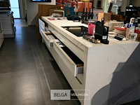 Keukeneiland / aanrecht met keramieken blad - afbeelding 1 van  3